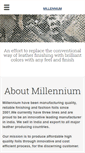 Mobile Screenshot of millenniumfoils.com